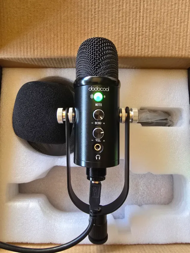Micrófono Condensador Profesional Dodocool
