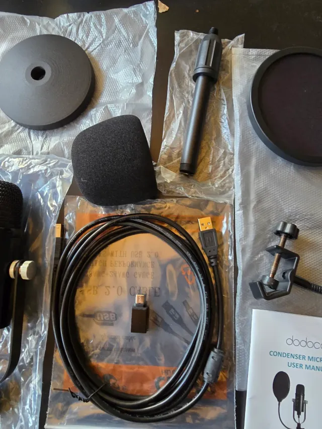 Micrófono Condensador Profesional Dodocool