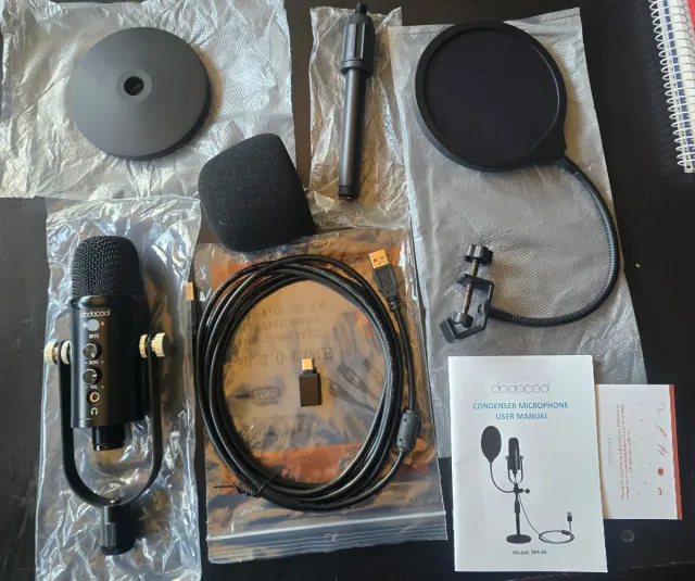 Micrófono Condensador Profesional Dodocool