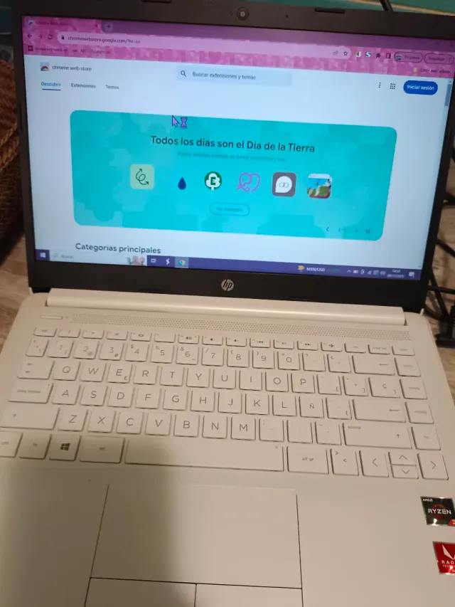 Ordenador Portátil HP Blanco Excelente estado