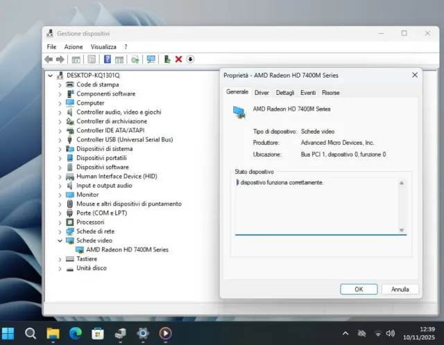 Scheda Video Asus AMD Radeon HD 7400M. 1Gb DDR3