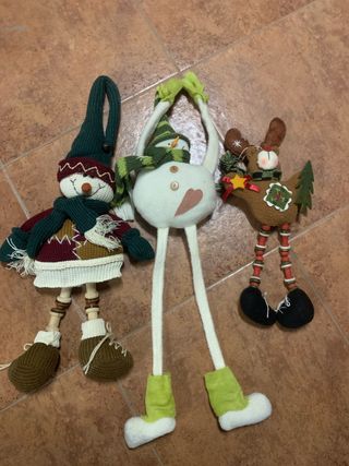 Muñecos Navidad Piernas Largas