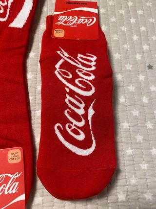 Calcetines Coca-Cola Calzedonia Talla Única! Hoy 7