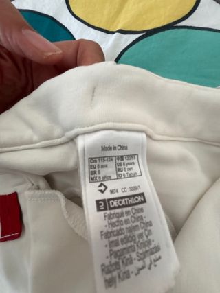 Ropa equitación niño Decathlon T6