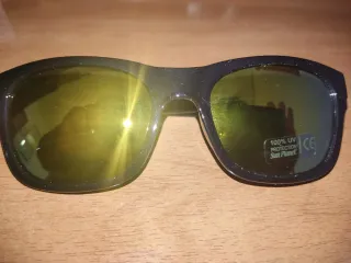 Gafas de sol Sun Planet negras y amarillas