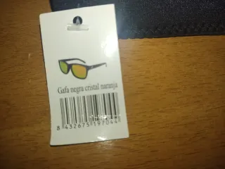 Gafas de sol Sun Planet negras y amarillas