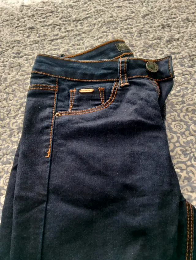 Pantalón vaquero azul oscuro Talla34