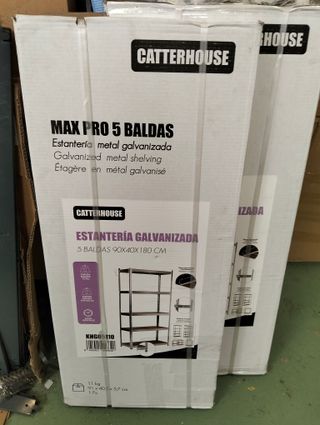 Scaffale galvanizzato CatterHouse Max Pro 90x40x180 cm