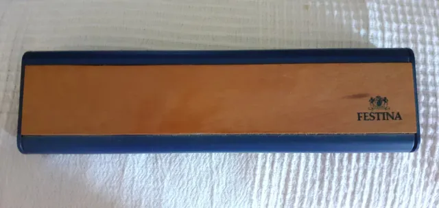 Reloj Festina Rectangular Marrón y Plateado