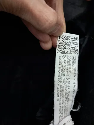 Abrigo negro elegante