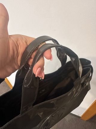 Bolso charol Emporio Armani