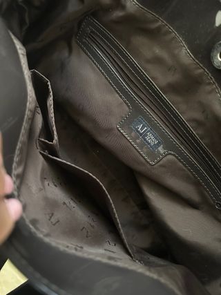 Bolso charol Emporio Armani