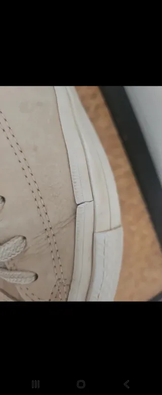 Zapatillas Converse Beige/Blanco Talla 38