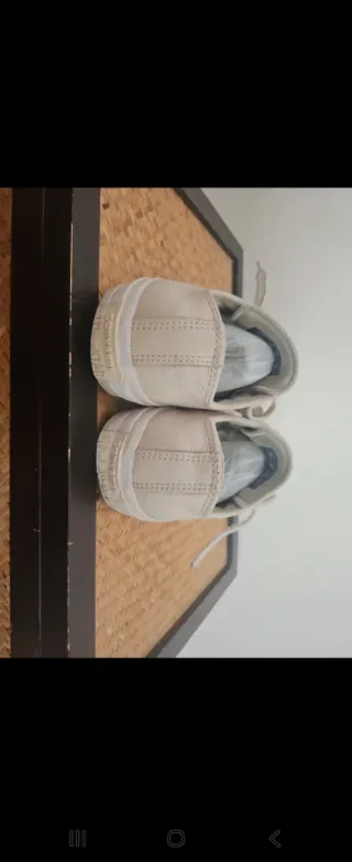 Zapatillas Converse Beige/Blanco Talla 38