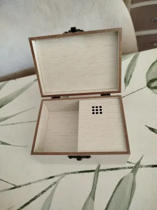 Caja sonora de arras o anillos Boda Mr & Mrs