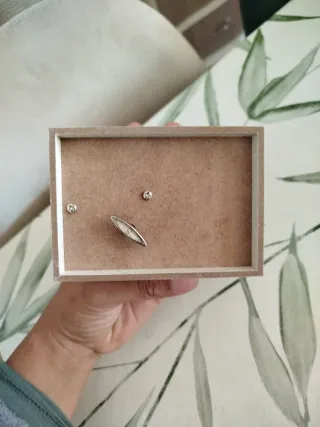 Caja sonora de arras o anillos Boda Mr & Mrs