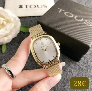 Reloj Tous Dorado y Blanco