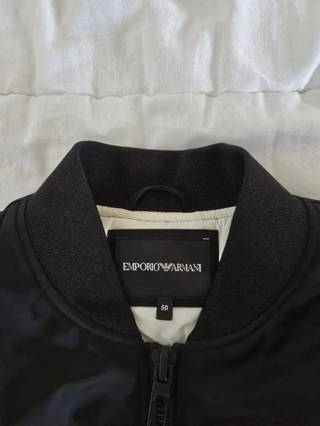 Chaqueta Emporio Armani Negra ORIGINAL