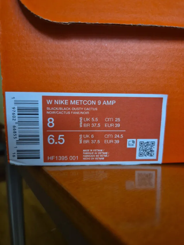 Zapatillas gym Nike Metcon 9 AMP Mujer Talla 39.