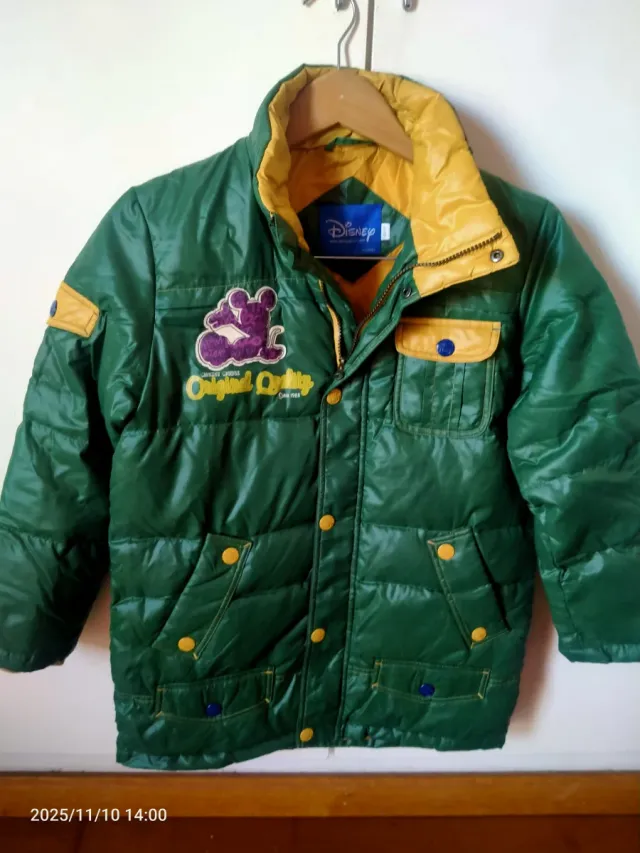 Chaqueta Disney Niño Talla 12 Verde
