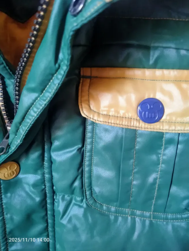 Chaqueta Disney Niño Talla 12 Verde