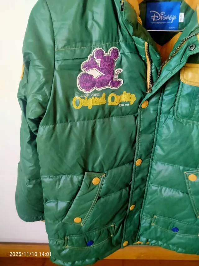 Chaqueta Disney Niño Talla 12 Verde