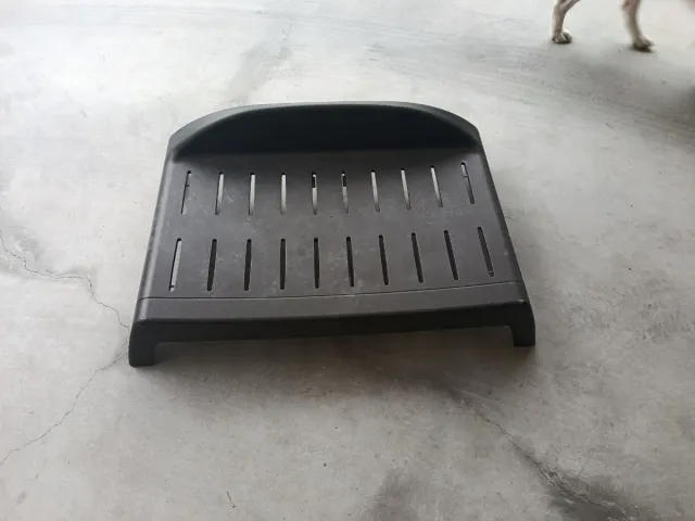 Cama para perro negra