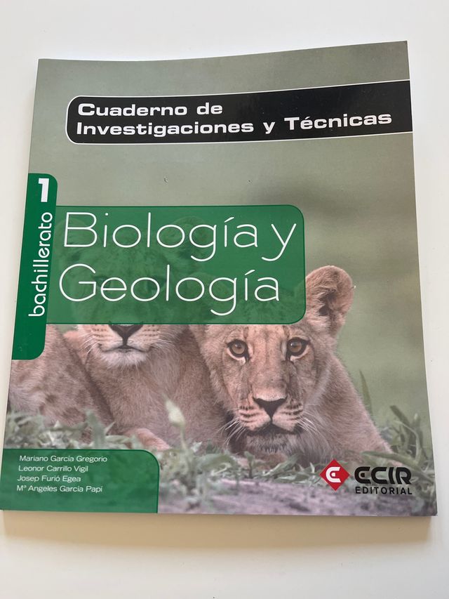 Biología y Geología 1º Bachillerato /2008 (Span...