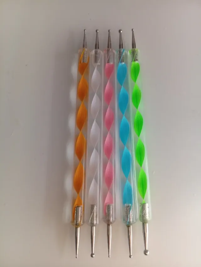 Punteros para manicura set 5 piezas