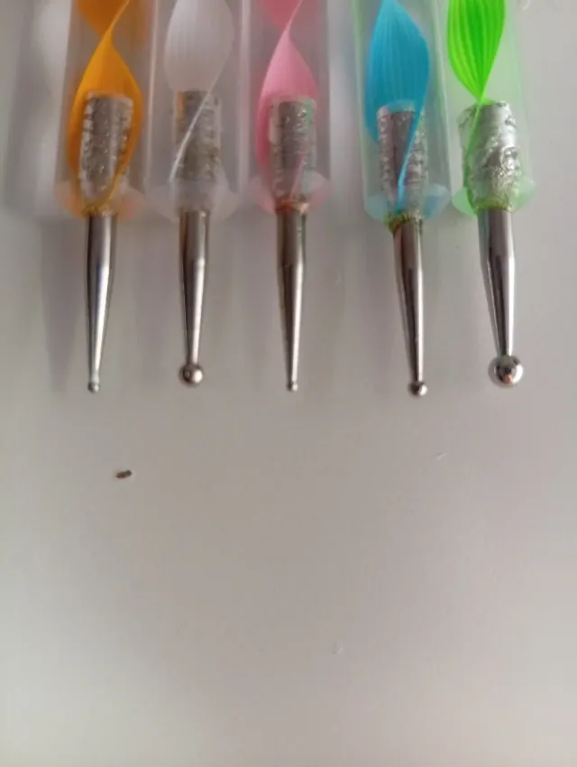 Punteros para manicura set 5 piezas