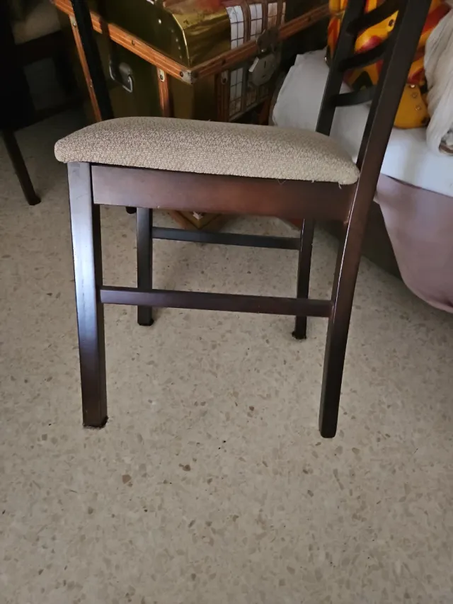 Juego de 5 sillas de comedor