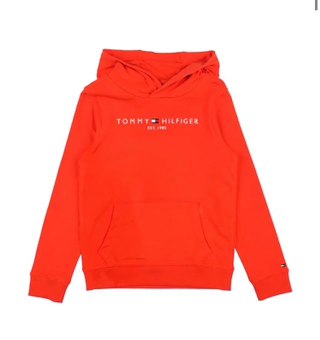 Sudadera Tommy Hilfiger Naranja Sin Usar
