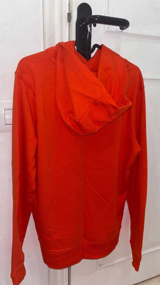 Sudadera Tommy Hilfiger Naranja Sin Usar