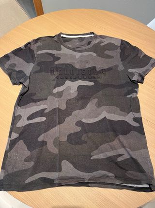 Camiseta Hollister Camuflaje Talla XL