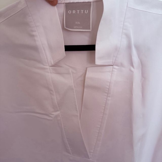 Camisa ORTTU Cuello Estrella Blanca Talla XXL