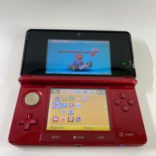 Nintendo 3DS Rosso con accessori