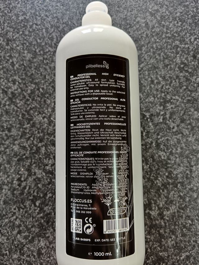 Gel conductor Pilbelless Profesional