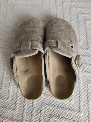 Zuecos fieltro Zara Home Talla 35