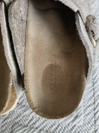 Zuecos fieltro Zara Home Talla 35