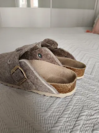 Zuecos fieltro Zara Home Talla 35