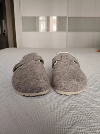 Zuecos fieltro Zara Home Talla 35