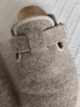 Zuecos fieltro Zara Home Talla 35