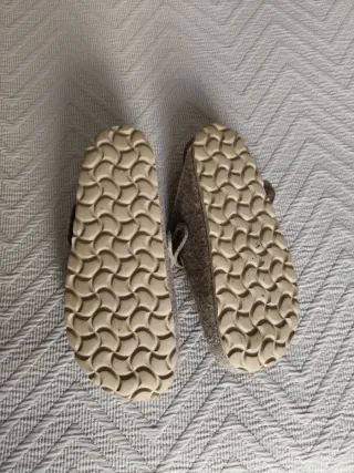 Zuecos fieltro Zara Home Talla 35