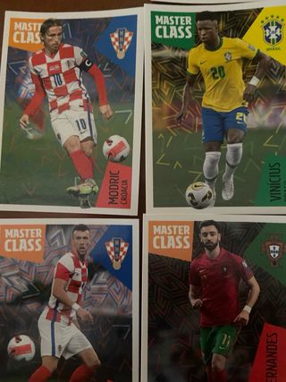 22 Cromos Master Class sin repetir de Panini