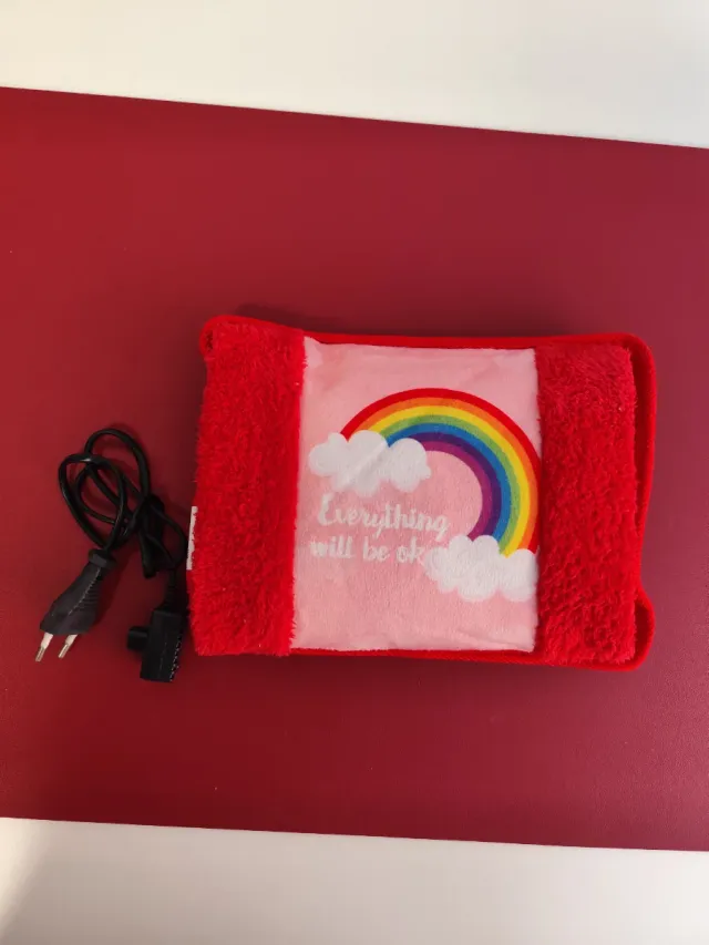 Cojín Caliente Eléctrico Rojo