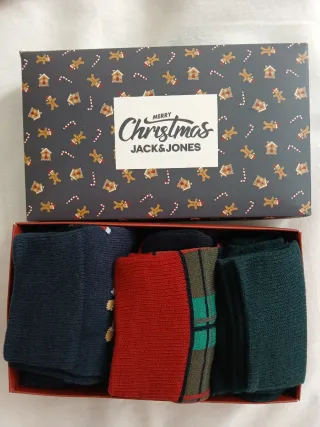 3 paia calzini corti uomo Jack&Jones