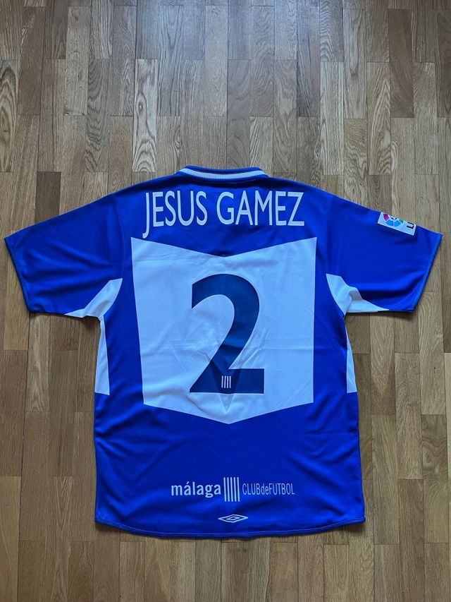 Camiseta Match Worn Jesús Gámez Málaga CF 2005/06