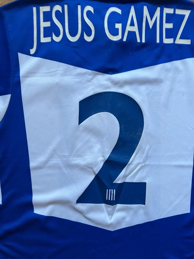 Camiseta Match Worn Jesús Gámez Málaga CF 2005/06