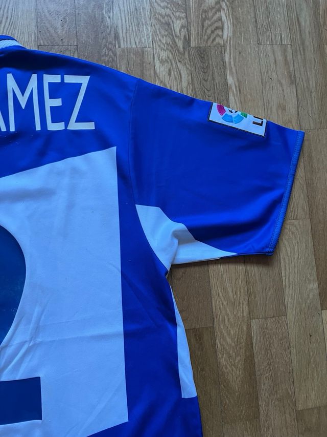 Camiseta Match Worn Jesús Gámez Málaga CF 2005/06
