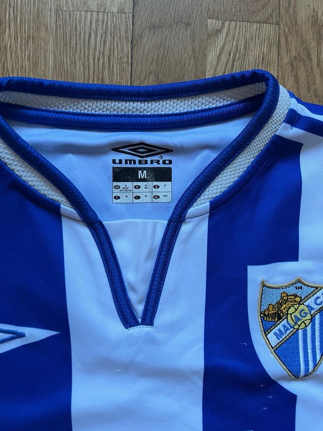 Camiseta Match Worn Jesús Gámez Málaga CF 2005/06